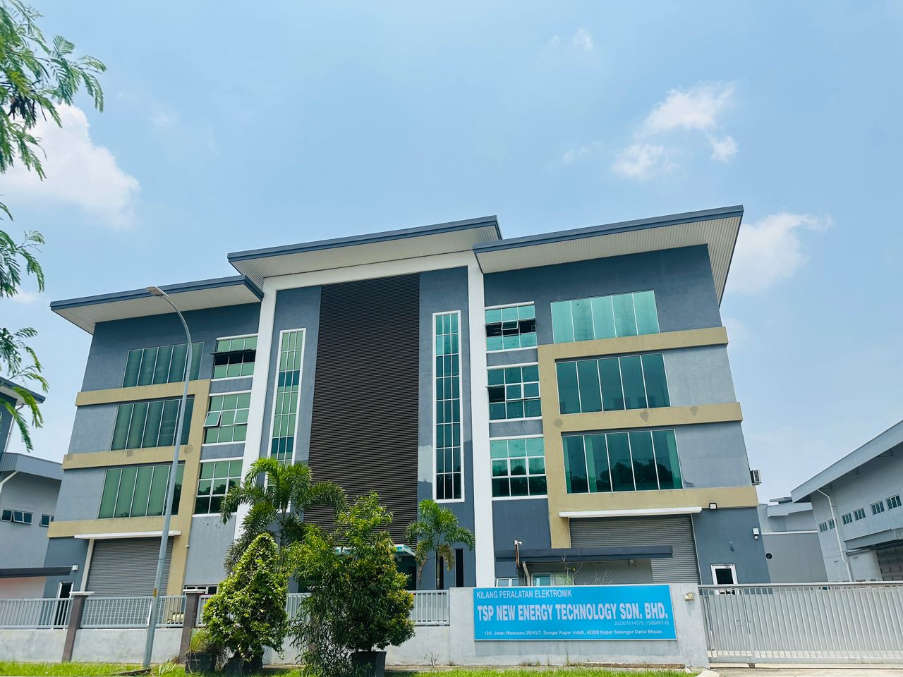 TSP NEW ENERGY TECHNOLOGY SDN. BHD. facility in Malaysia
